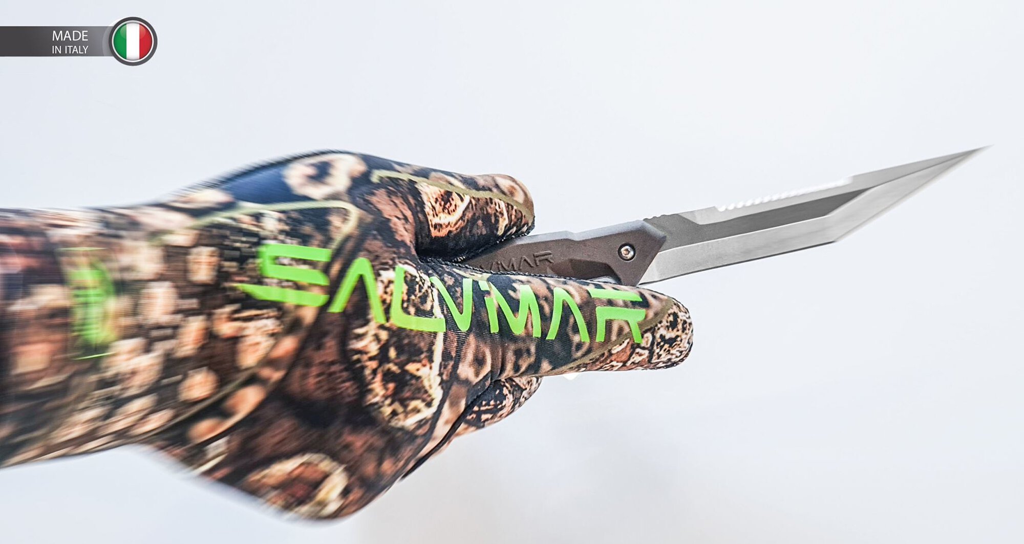 義大利 Salvimar ARES 大斜口潛水刀 第 3 張｜海豹潛水 SealDIVE