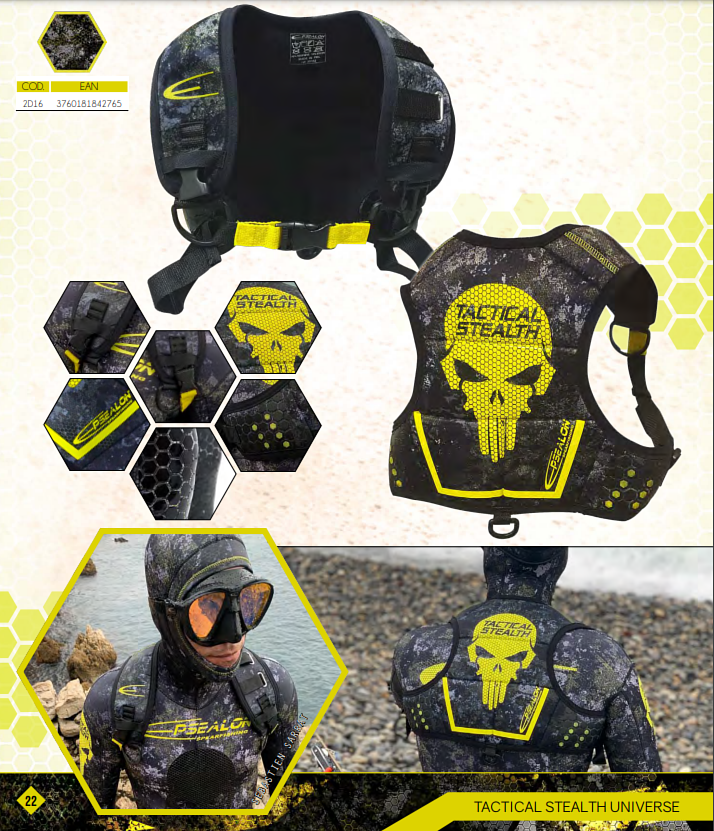 法國 Epsealon 戰術隱身 配重背心 第 7 張｜海豹潛水 SealDIVE