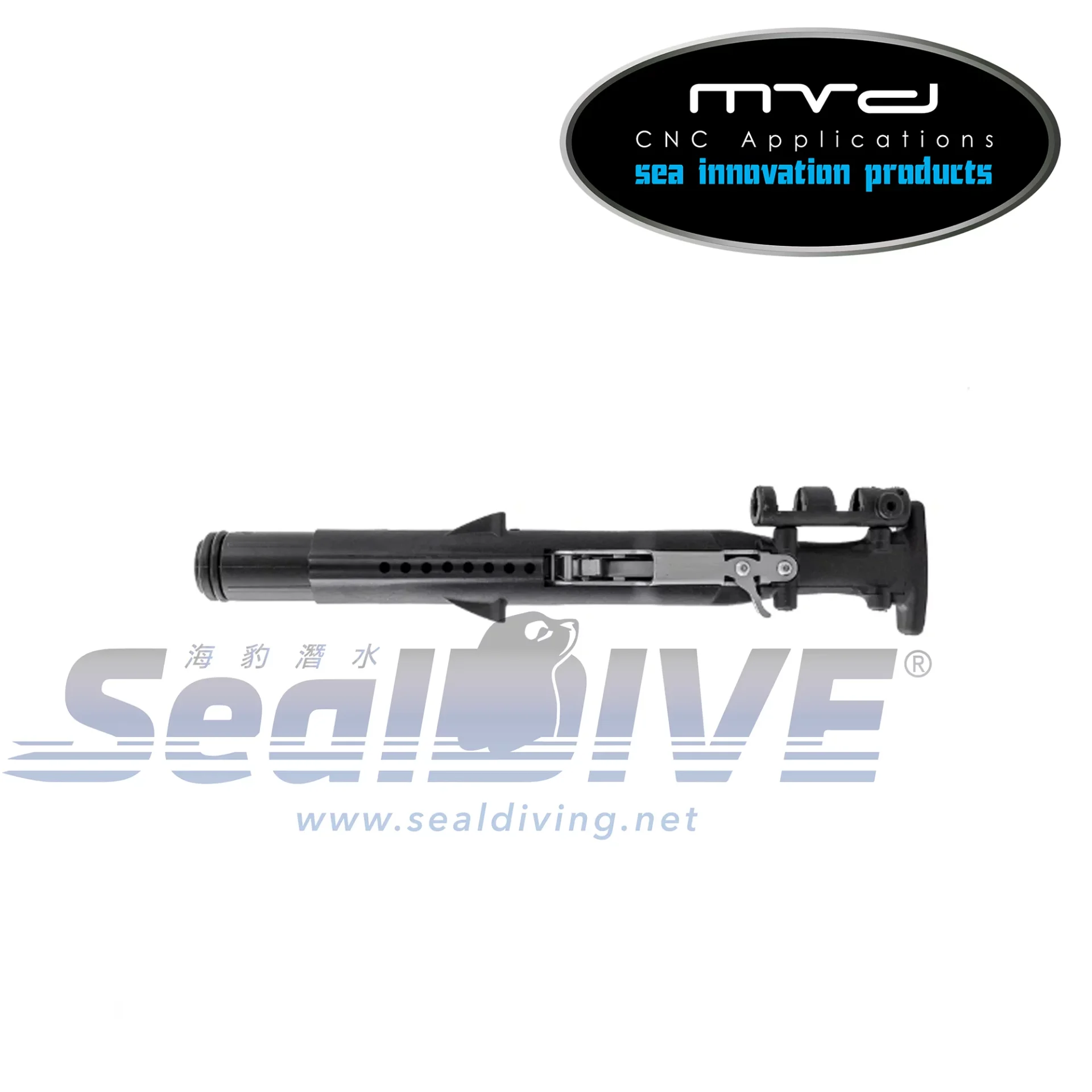 【新版雙滾珠板機需選配升級】MVD 高階版 碳纖維線滾輪魚槍(限量贈品MVD棒球帽數量有限送完為止) 第 3 張｜海豹潛水 SealDIVE