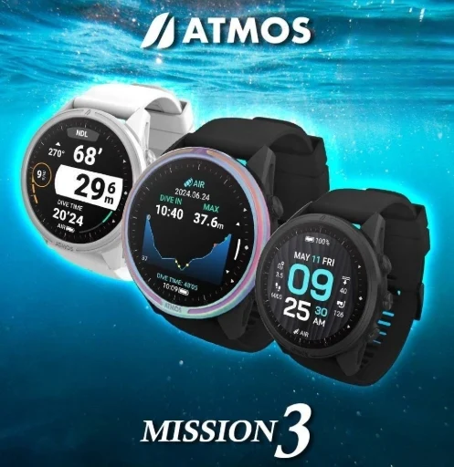 ATMOS MISSION3 潛水電腦錶