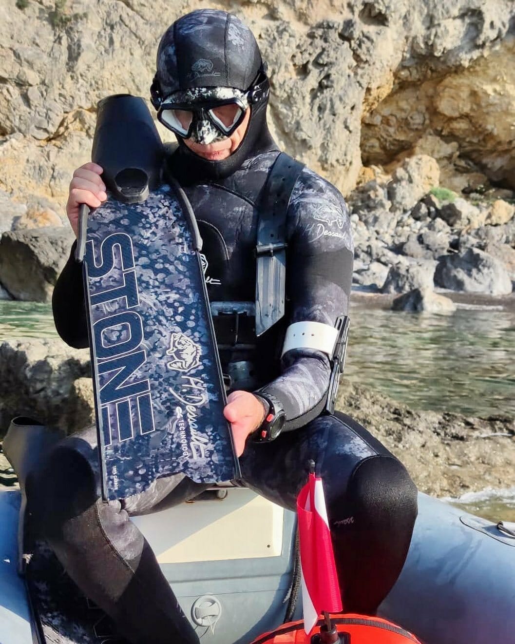 義大利 C4 H.Dessault Carbon 碳纖維綠彩魂 (僅一雙) 第 9 張｜海豹潛水 SealDIVE