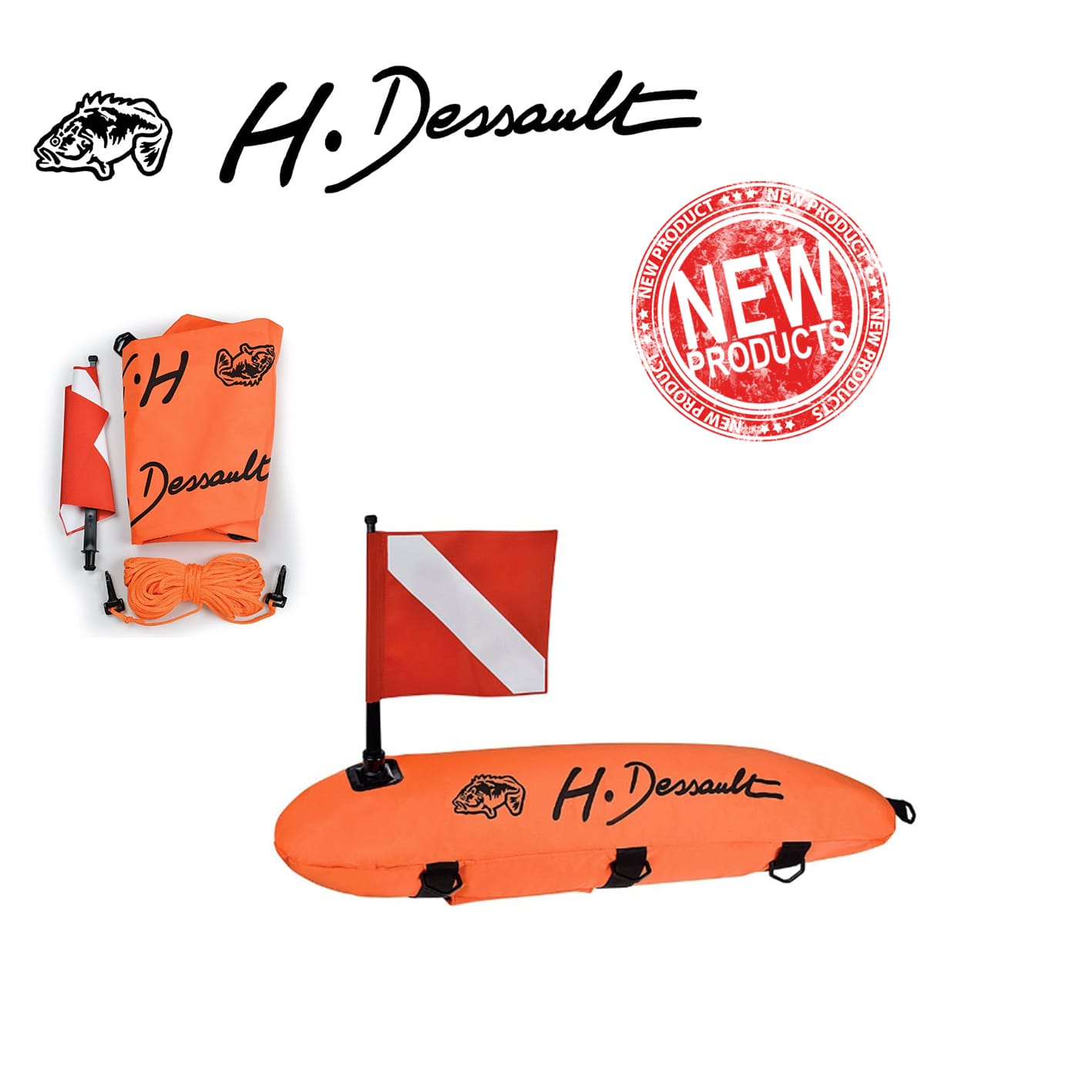 C4-H.dessault by c4 Torpedo HD Buoy 漁獵浮球  浮球 多功能浮球｜C4 漁獵潛水裝備