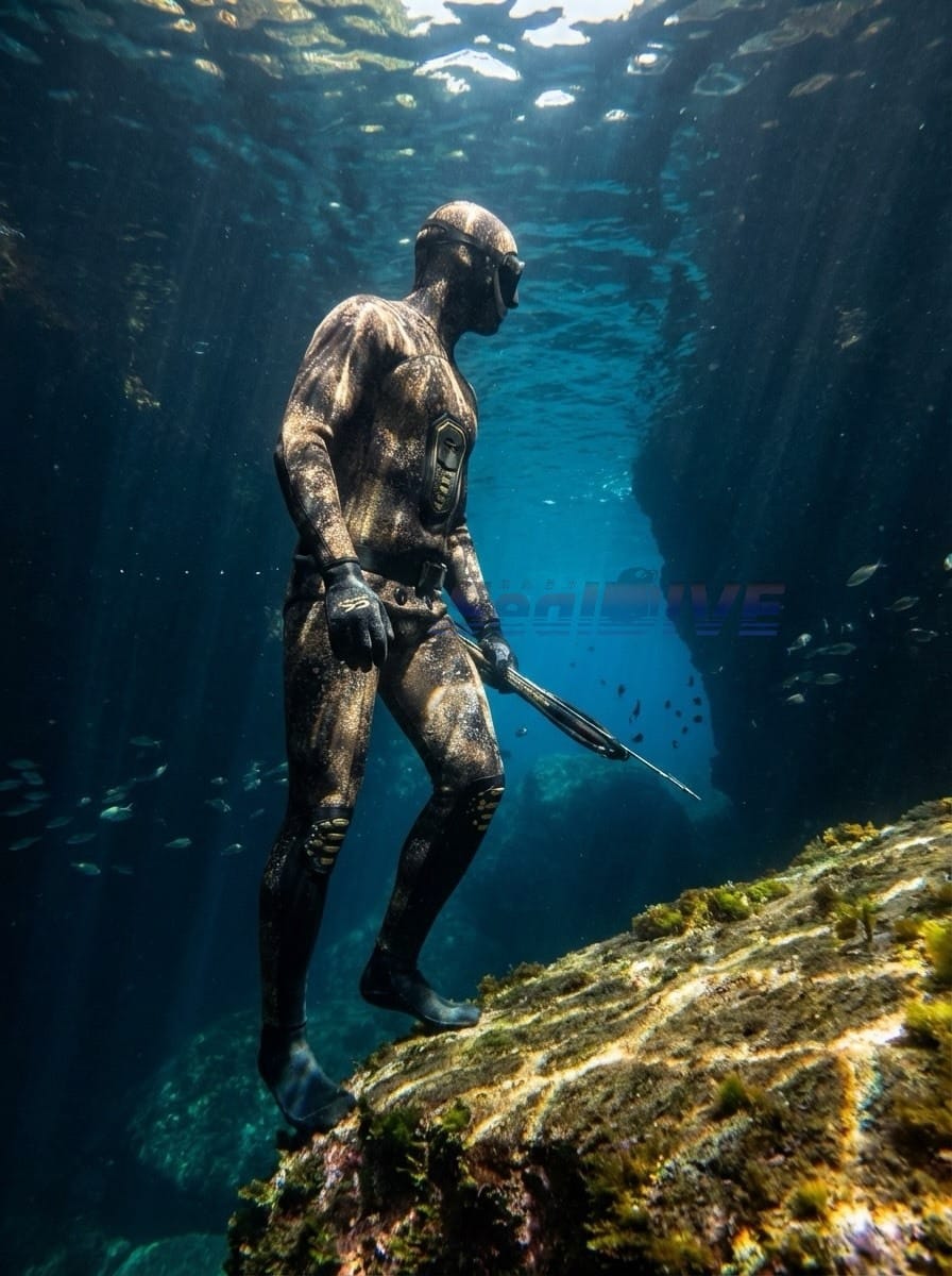 義大利 C4 WETSUIT CAMOSKIN MED 3MM 5MM 迷彩金 迷彩藍 防寒衣 第 18 張｜海豹潛水 SealDIVE