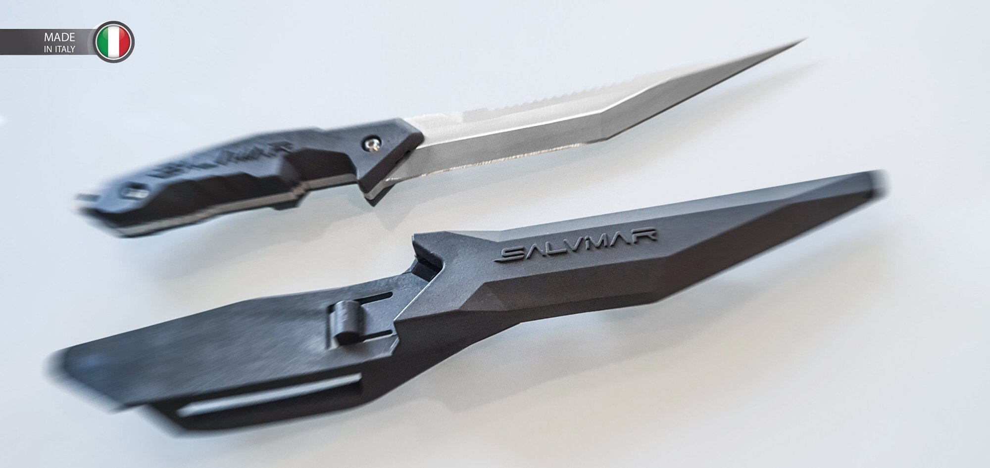 義大利 Salvimar ARES 大斜口潛水刀 第 4 張｜海豹潛水 SealDIVE