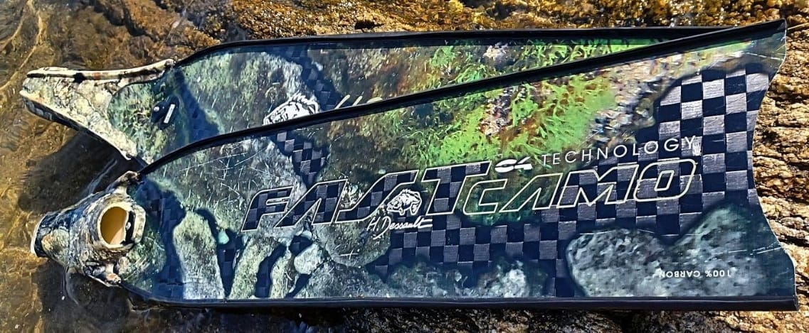 C4 HD CamoMed CamoBlack Carbon T700 碳纖維長蛙鞋 第 8 張｜海豹潛水 SealDIVE