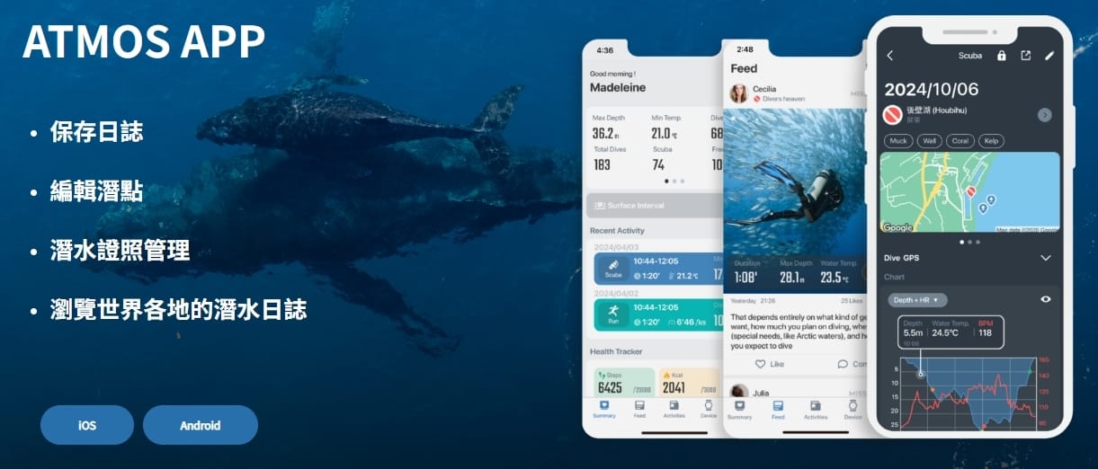 ATMOS MISSION3 潛水電腦錶 第 19 張｜海豹潛水 SealDIVE