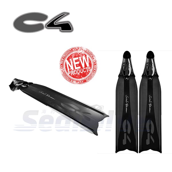 義大利 C4 Umberto Pelizzari fins 塑膠蛙鞋｜海豹潛水 SealDIVE 漁獵潛水裝備