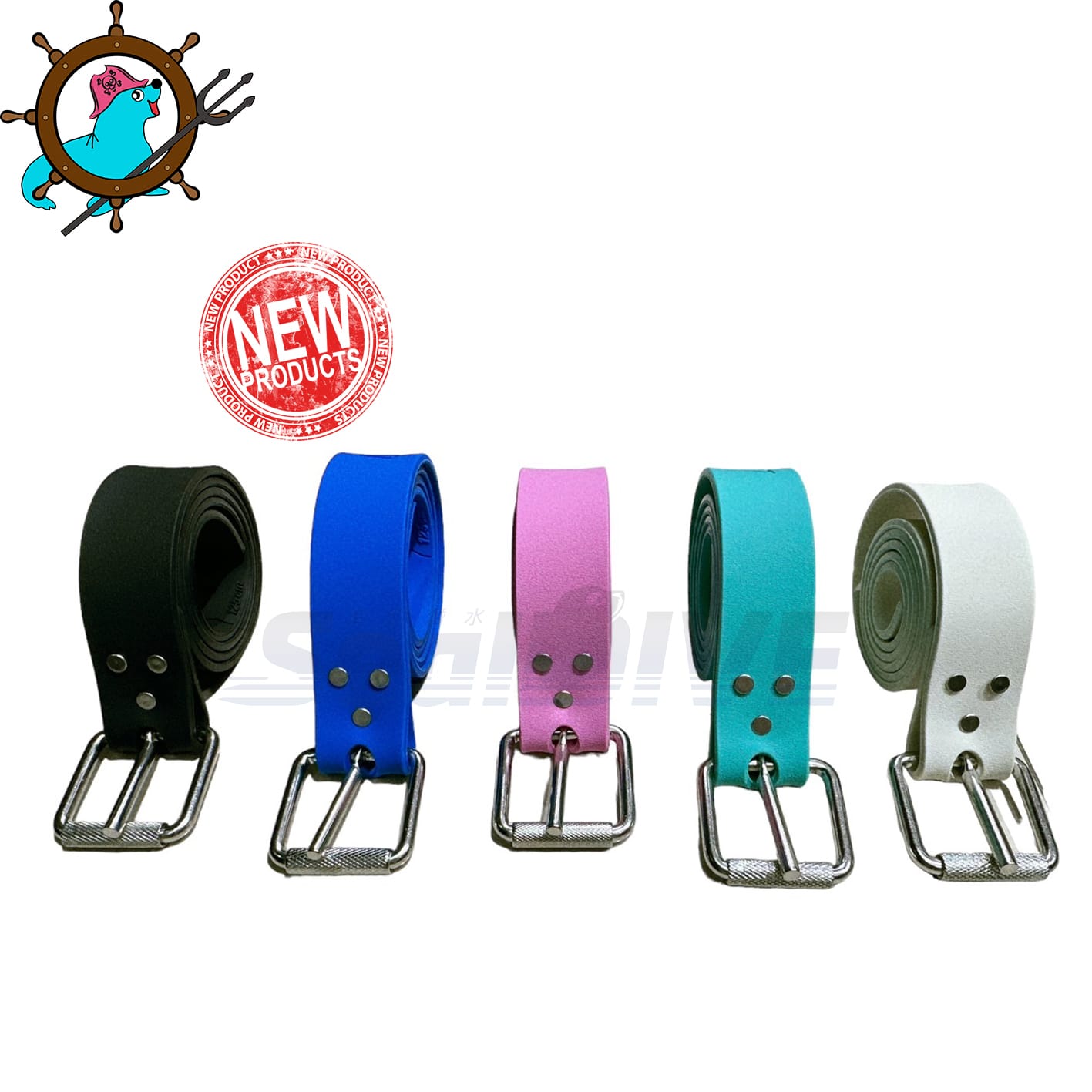 高品質橡膠潛水配重腰帶｜海豹潛水 SealDIVE 漁獵潛水裝備