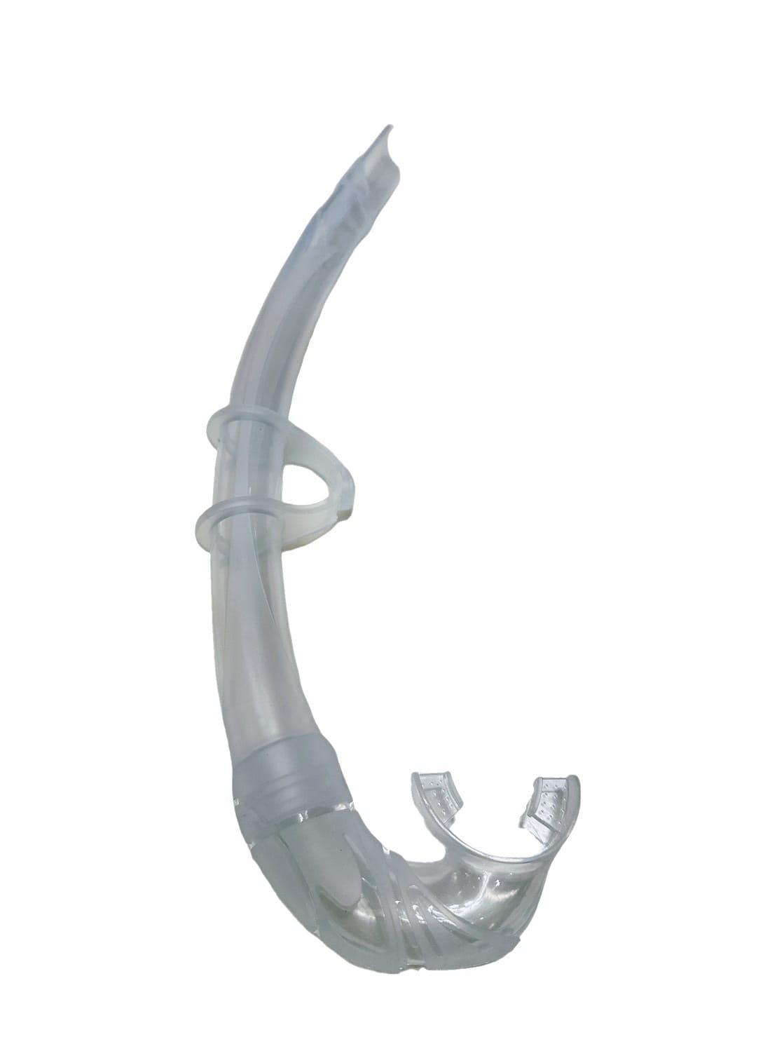 黑色/透明 特軟式可折自由潛水呼吸管 正浮力 第 3 張｜海豹潛水 SealDIVE