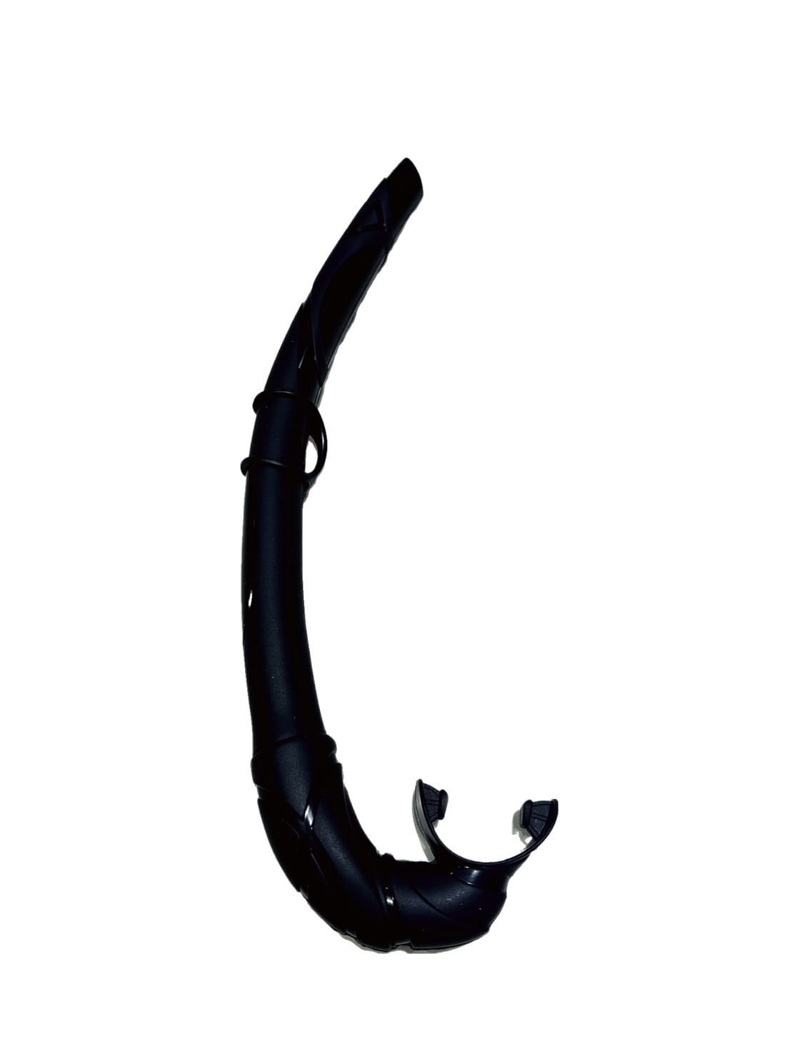 黑色/透明 特軟式可折自由潛水呼吸管 正浮力 第 2 張｜海豹潛水 SealDIVE