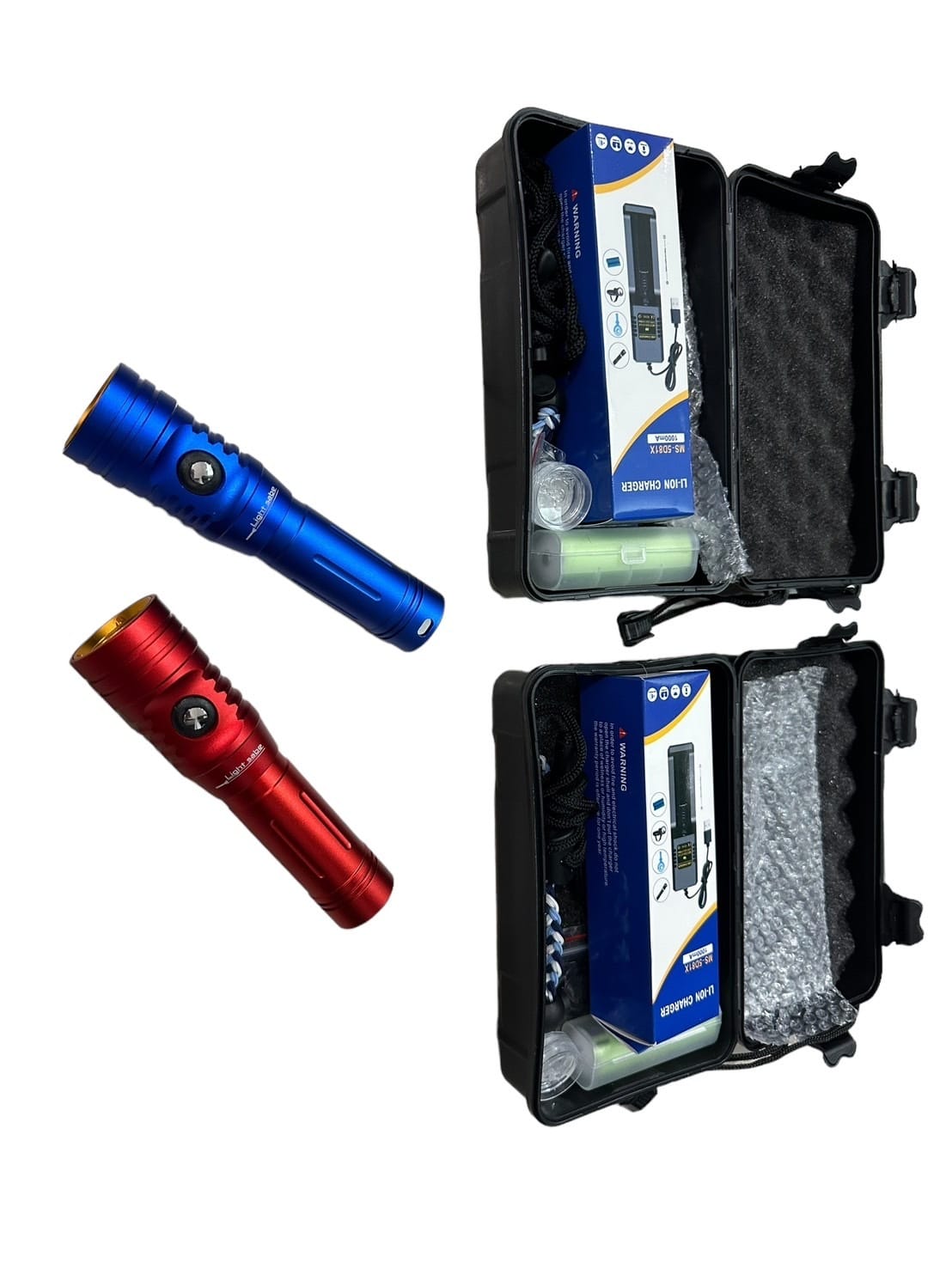 電光藍電光紅雙色小L2 盒裝全配 第 2 張｜海豹潛水 SealDIVE