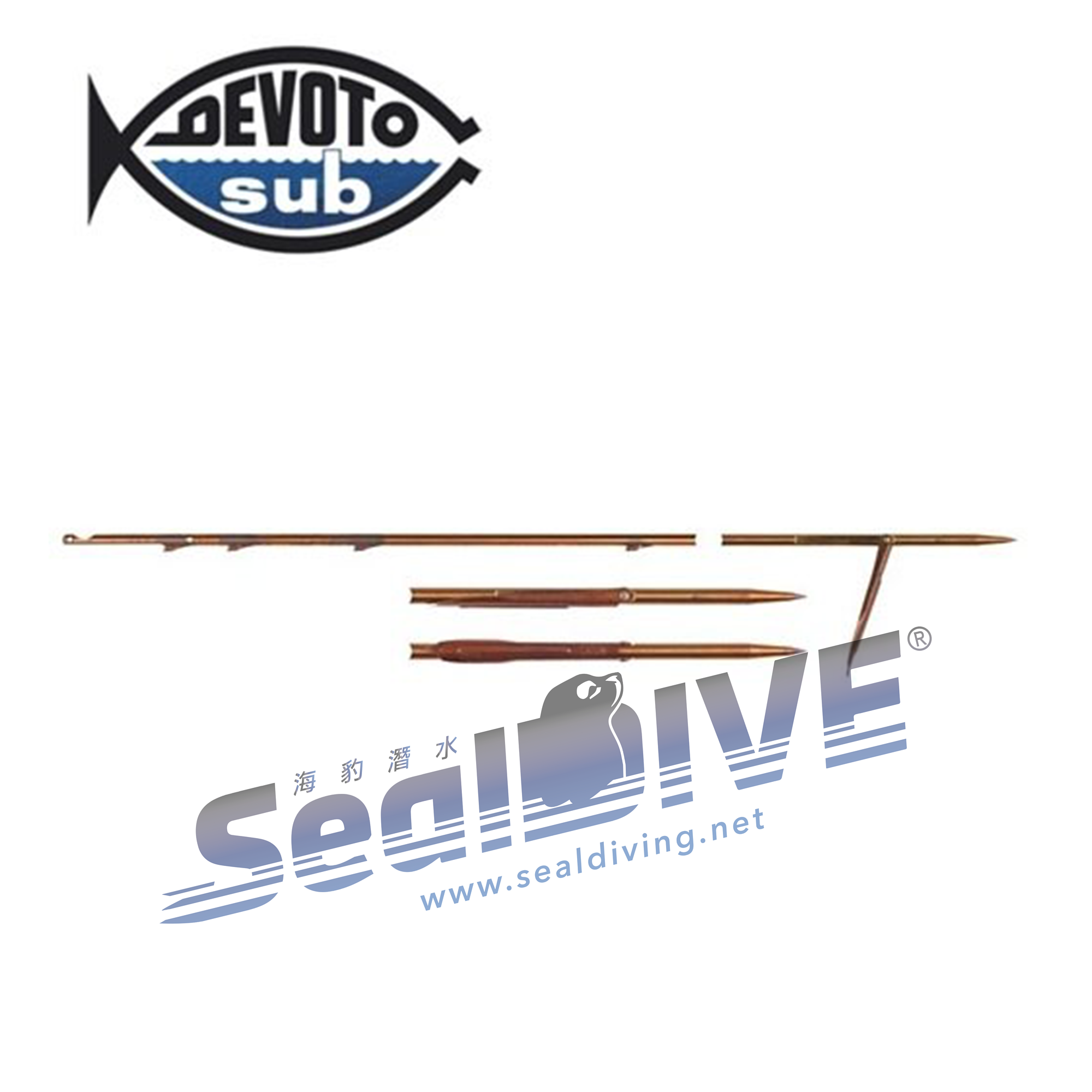 義大利 DEVOTO  6mm 義大利高速鋼鏢 魚鏢｜SealDIVE 漁獵潛水裝備