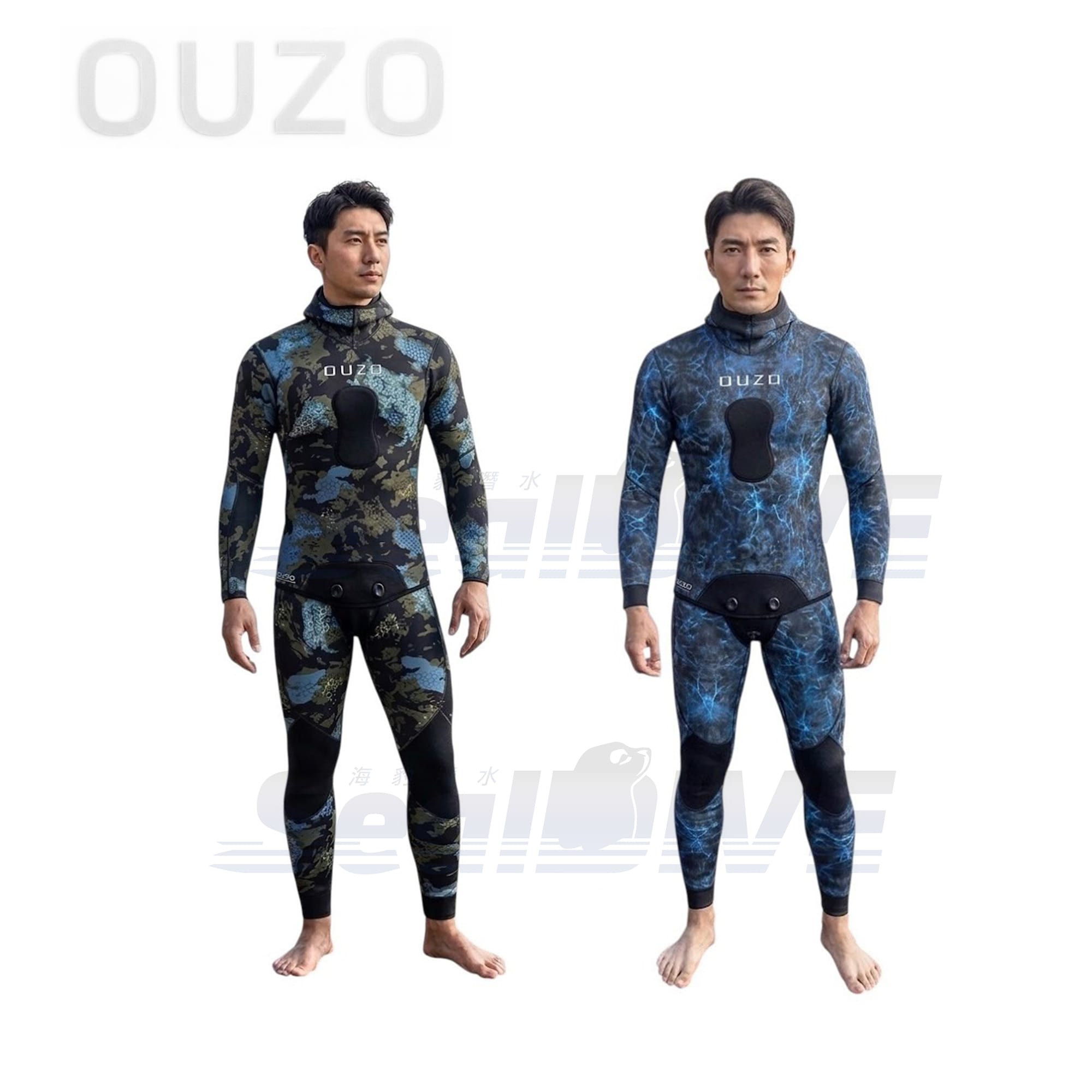 OUZO 3mm 漁獵防寒衣 高CP值首選｜海豹潛水 SealDIVE 漁獵潛水裝備