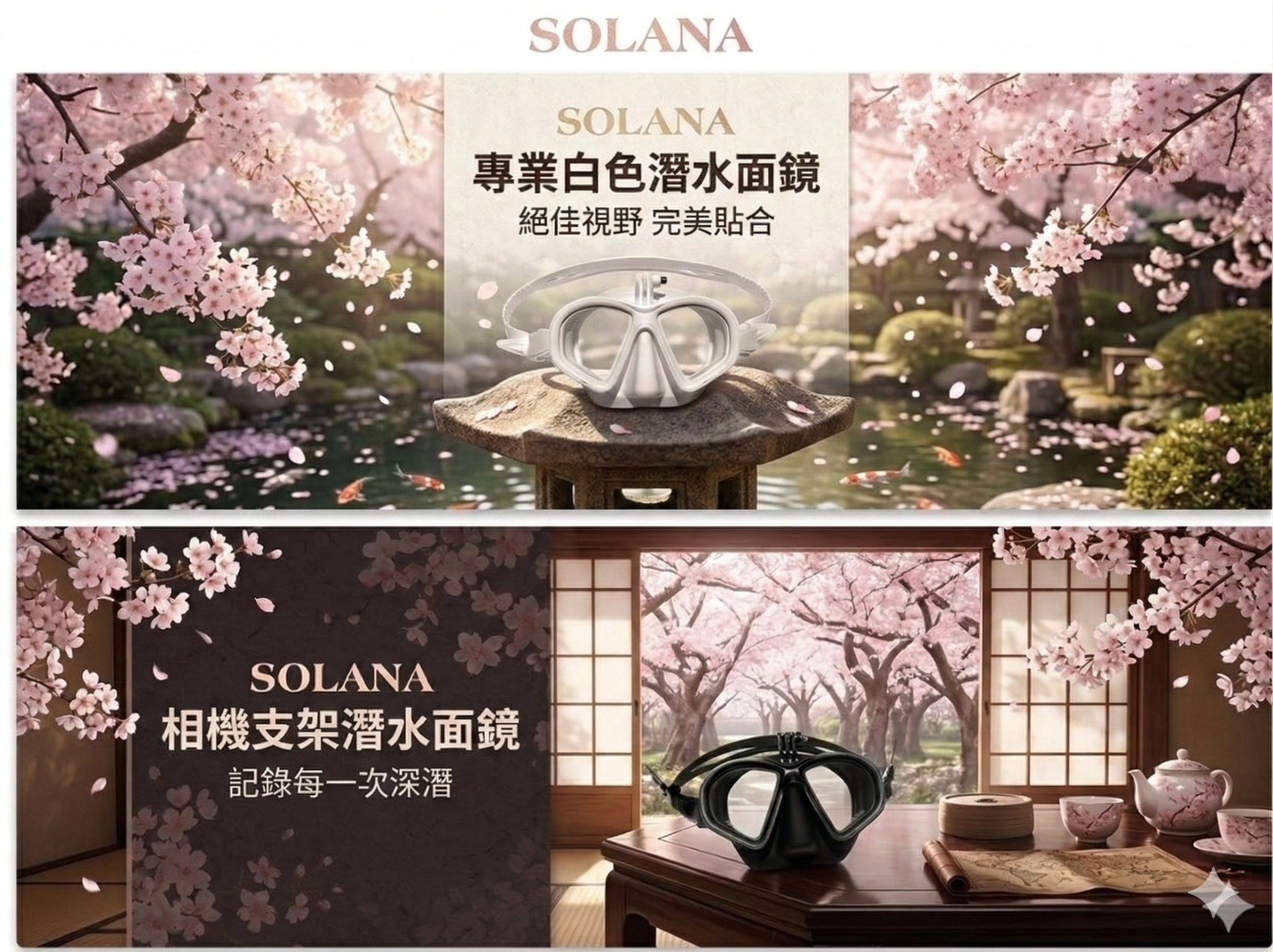 SOLANA GOPRO面鏡 可加防霧貼片 潛水面鏡 低容積面鏡 自由潛水面鏡 水肺面鏡 防霧面鏡 第 8 張｜海豹潛水 SealDIVE