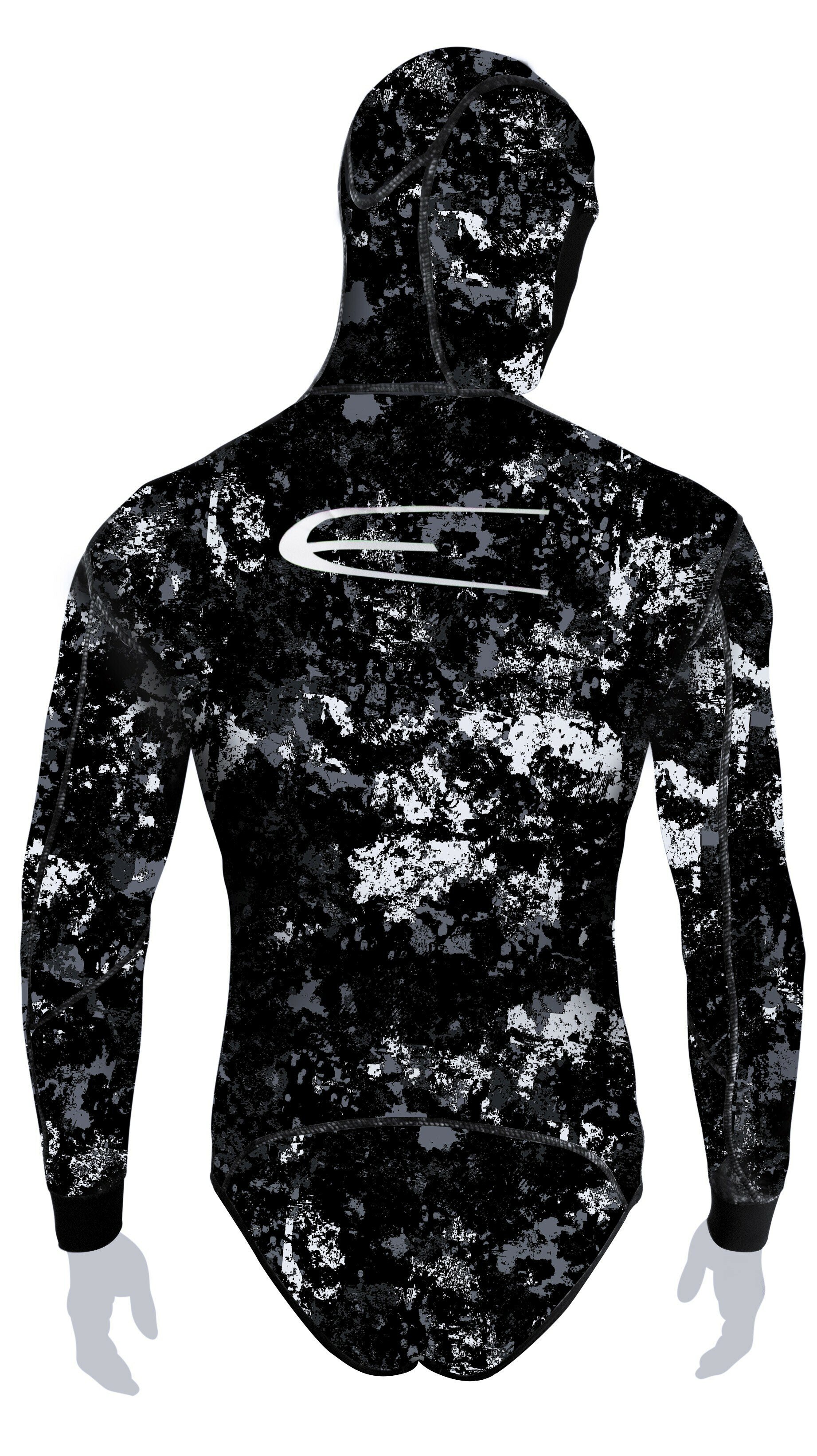 法國 EPSEALON 經典黑魂迷彩套裝 3mm/5mm 第 8 張｜海豹潛水 SealDIVE