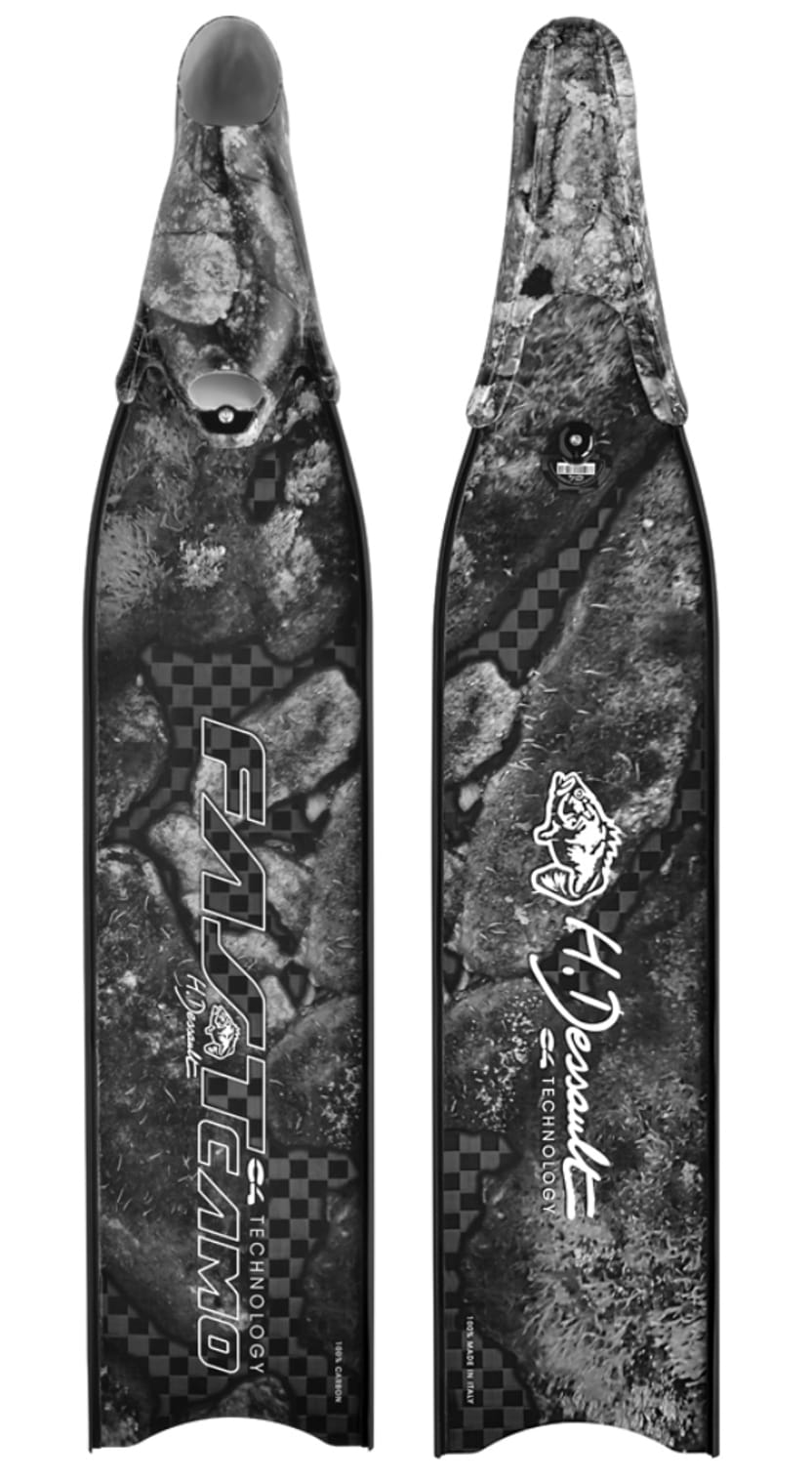 C4 HD CamoMed CamoBlack Carbon T700 碳纖維長蛙鞋 第 3 張｜海豹潛水 SealDIVE