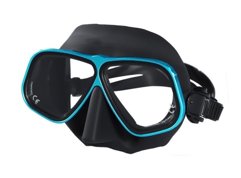 強檔推薦 鋁合金邊框面鏡 多色 低容積面鏡 近視鏡片面鏡 第 6 張｜海豹潛水 SealDIVE