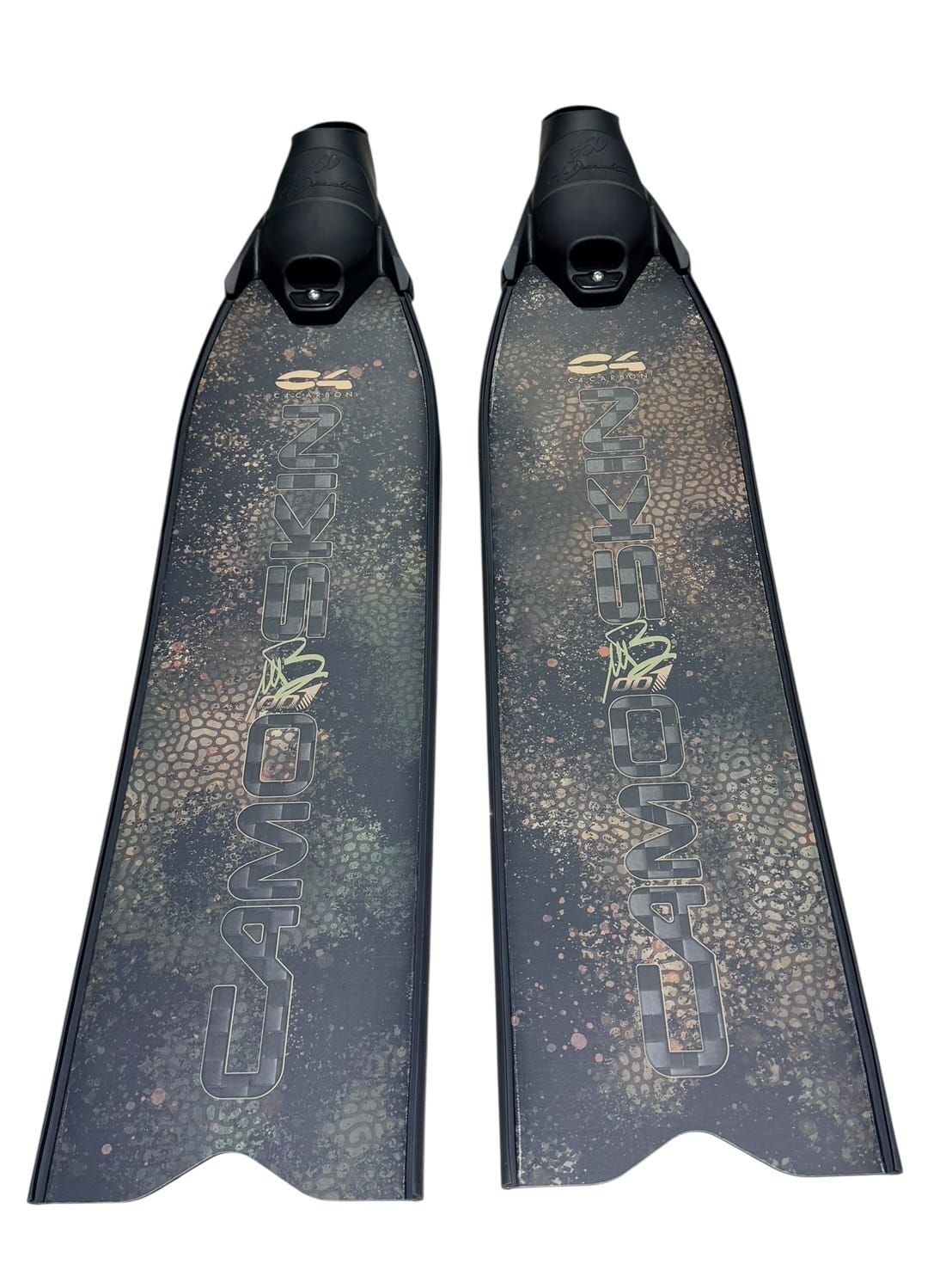 義大利 C4 MB001 Camoskin  MED Ocean fins 迷彩金 迷彩藍 超好踢 長蛙鞋 第 10 張｜海豹潛水 SealDIVE