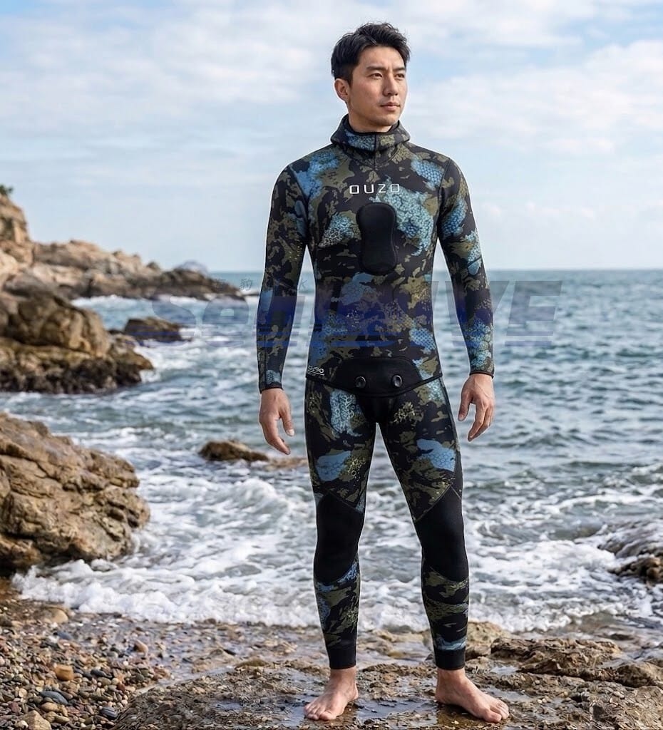 OUZO 3mm 漁獵防寒衣 高CP值首選 第 3 張｜海豹潛水 SealDIVE