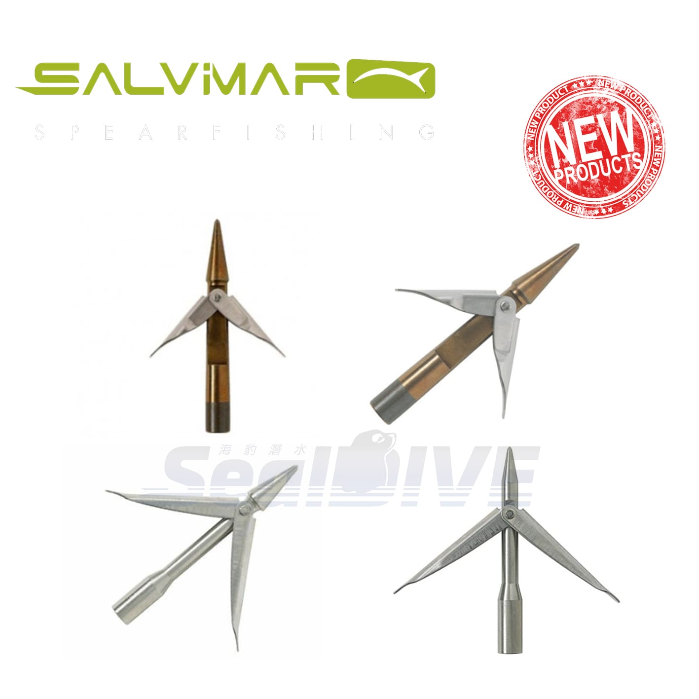 義大利 Salvimar 空壓槍魚鏢頭｜SALVIMAR 漁獵潛水裝備