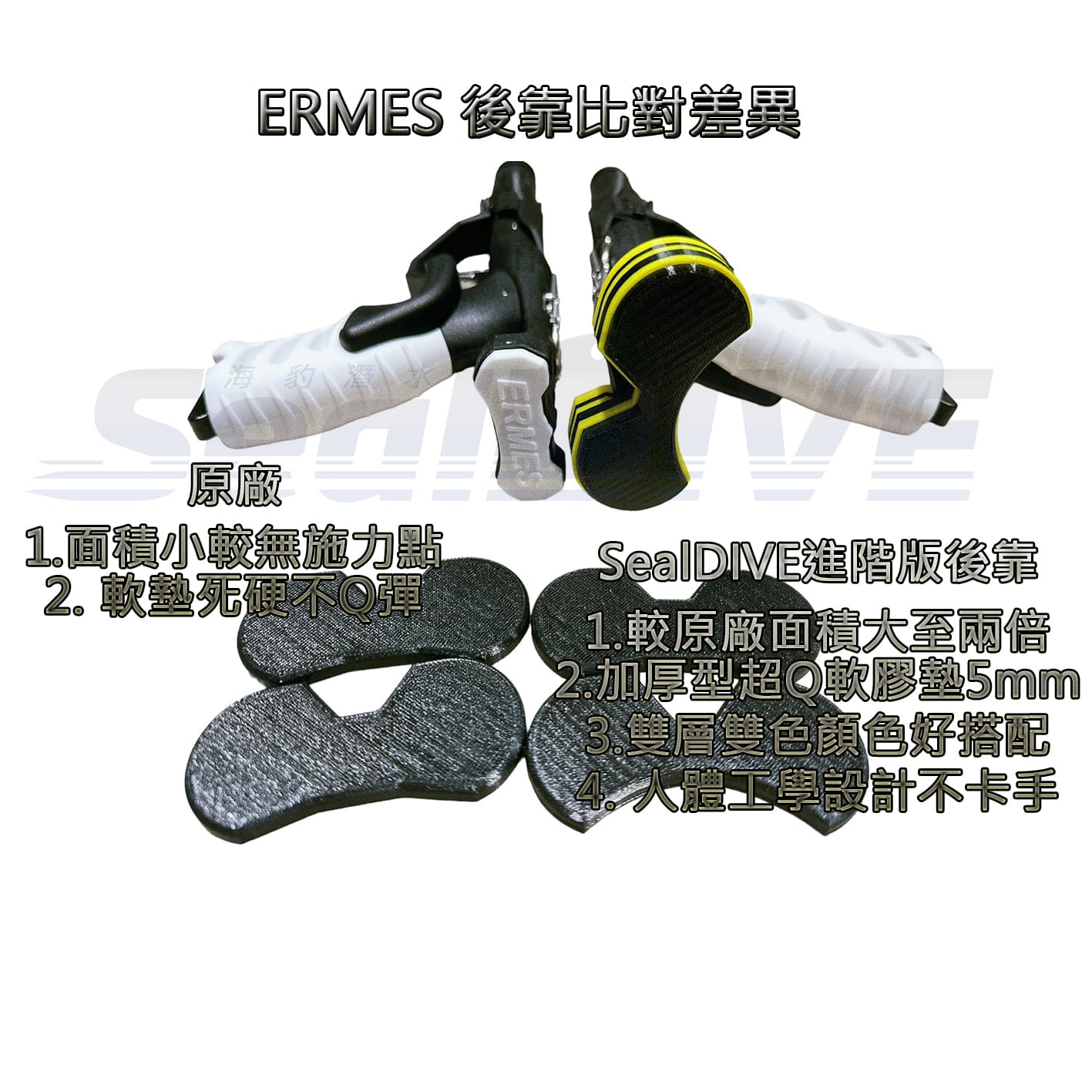 魚槍頂級雙層軟膠後靠墊 第 7 張｜海豹潛水 SealDIVE