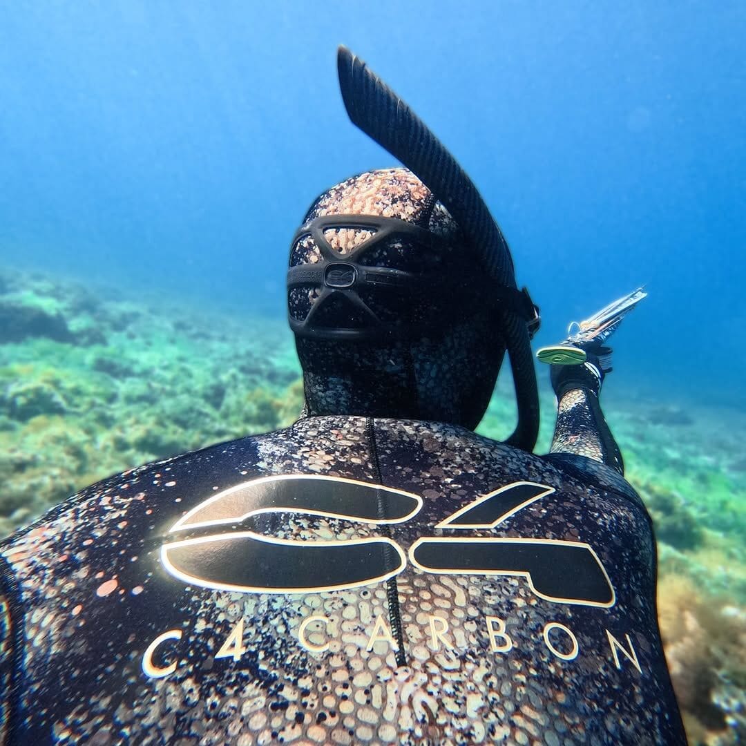 義大利 C4 WETSUIT CAMOSKIN MED 3MM 5MM 迷彩金 迷彩藍 防寒衣 第 13 張｜海豹潛水 SealDIVE