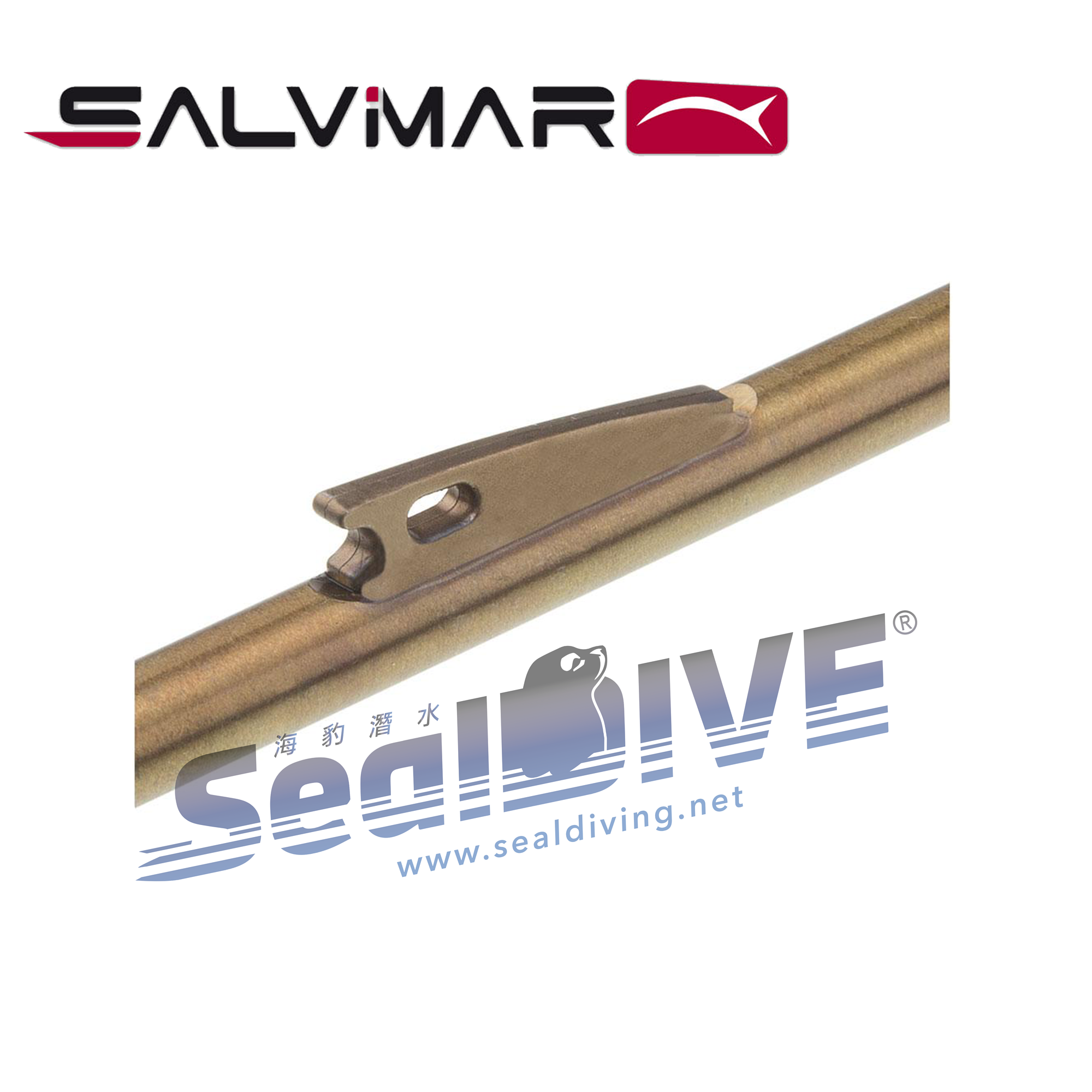 義大利 Salvimar 6.25/6.5mm 大鯊魚鰭高速鏢(倒鉤片朝下) 魚鏢 第 2 張｜海豹潛水 SealDIVE