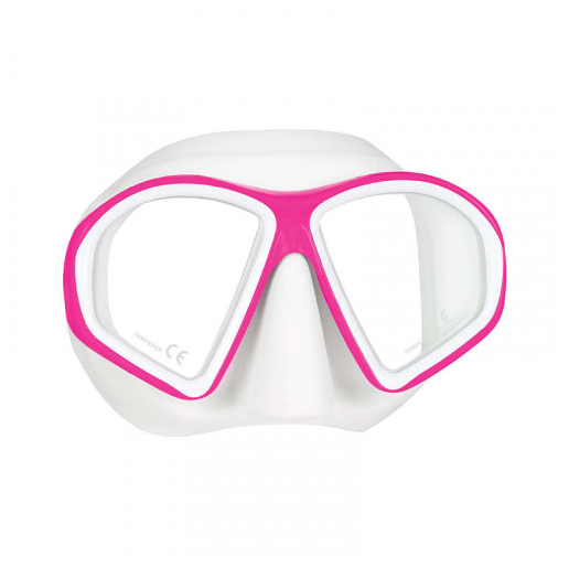 義大利 Mares sealhouette 低容積面鏡 黑/粉 第 3 張｜海豹潛水 SealDIVE