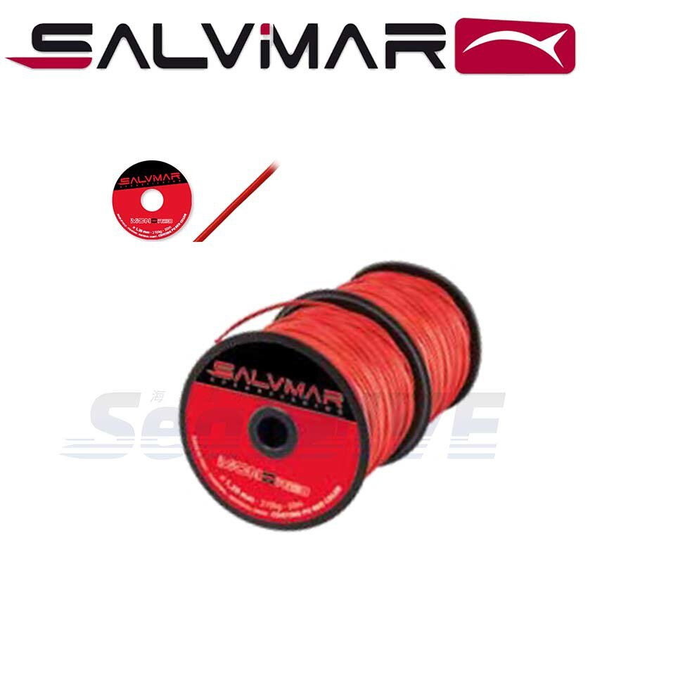 義大利 SALVIMAR MONORED 1.8mm 310kg 10米/50米 適用:前導線及線V勾｜SALVIMAR 漁獵潛水裝備
