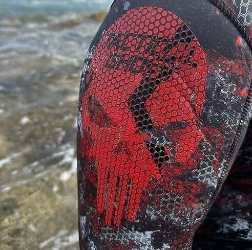 法國 Epsealon 戰術隱身套裝 彩魂紅 3mm 5mm 防寒衣 頂級布料 第 11 張｜海豹潛水 SealDIVE