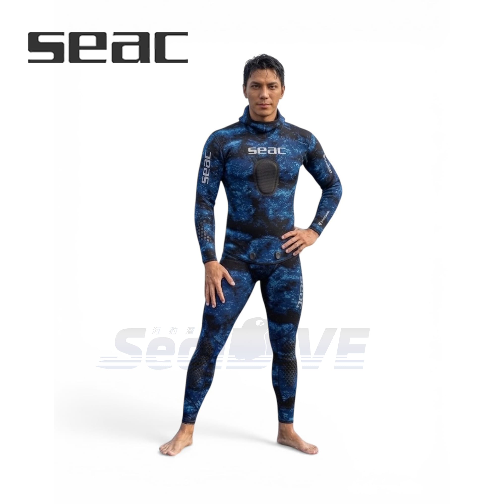 義大利 SEAC 2mm Makaira 防寒衣｜SEAC 漁獵潛水裝備