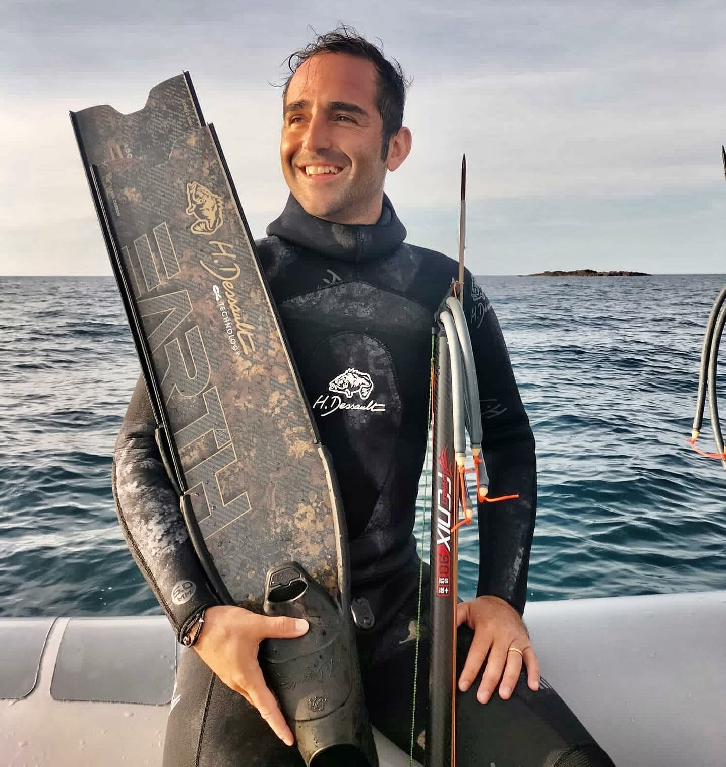 義大利 C4 H.Dessault Carbon 碳纖維綠彩魂 (僅一雙) 第 4 張｜海豹潛水 SealDIVE