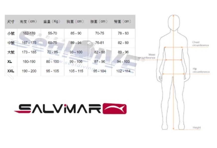 義大利 Salvimar Wetsuit WETDROP CELL PLUS 3mm/5mm opencel 潛水衣 自由潛水 潛水 防寒衣 漁獵 第 7 張｜海豹潛水 SealDIVE
