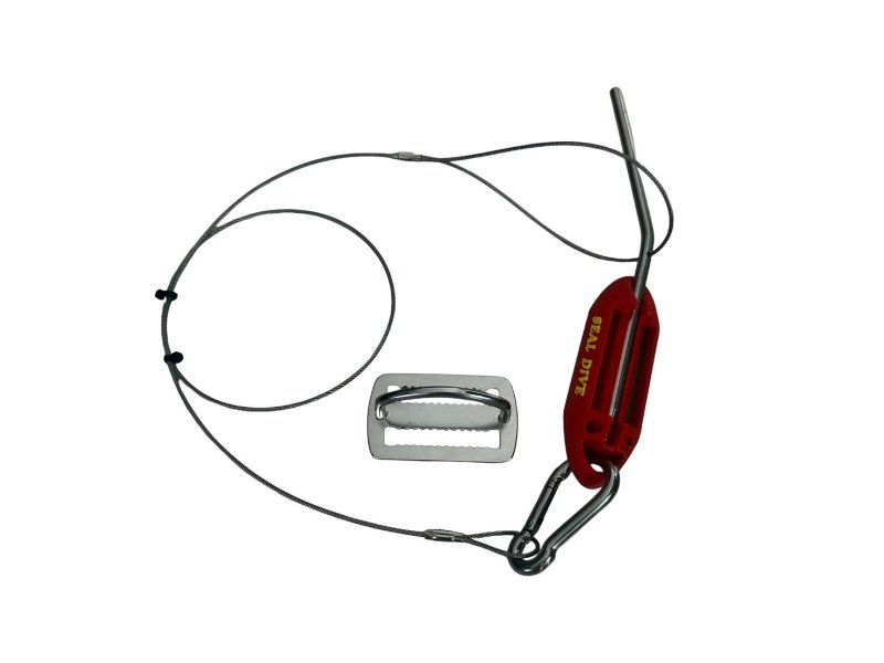 魚串針+歪阿+葫蘆扣+D環+魚串座全配組